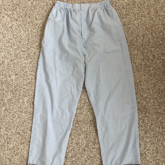 Striped Pyjama Wide Leg Pants - Picture 5 of 5